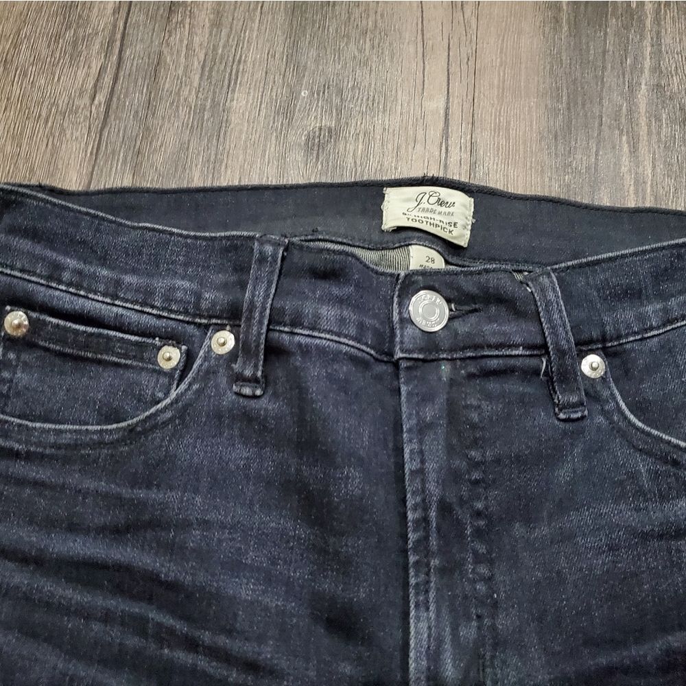 J. Crew High Rise Toothpick Skinny Jeans - Picture 3 of 6